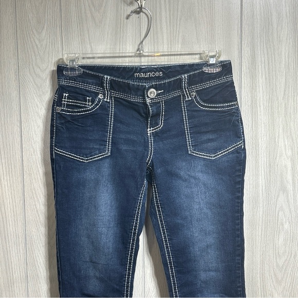 Maurices Women’s Denim Capris Size 7/8 Regular - Picture 2 of 12